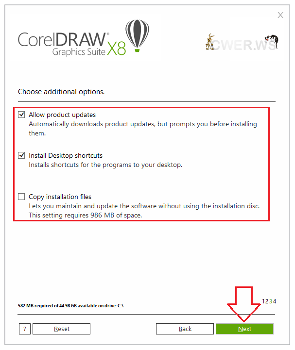 Hướng Dẫn Cài Đặt CorelDRAW Graphics Suite X8