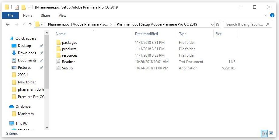 Hướng Dẫn Cài Đặt Adobe Premiere Pro CC 2019