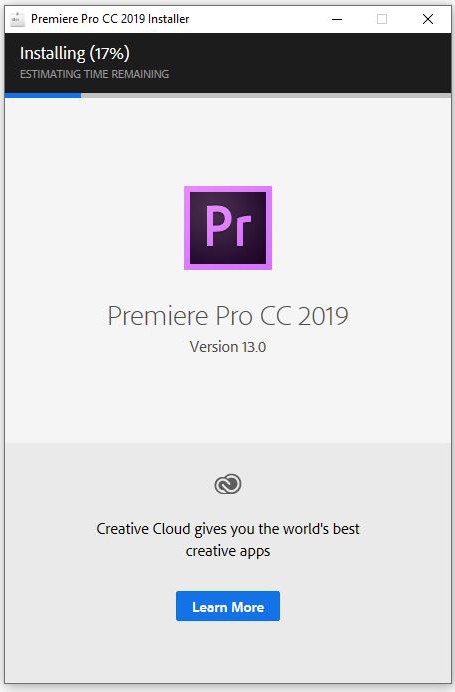 Hướng Dẫn Cài Đặt Adobe Premiere Pro CC 2019