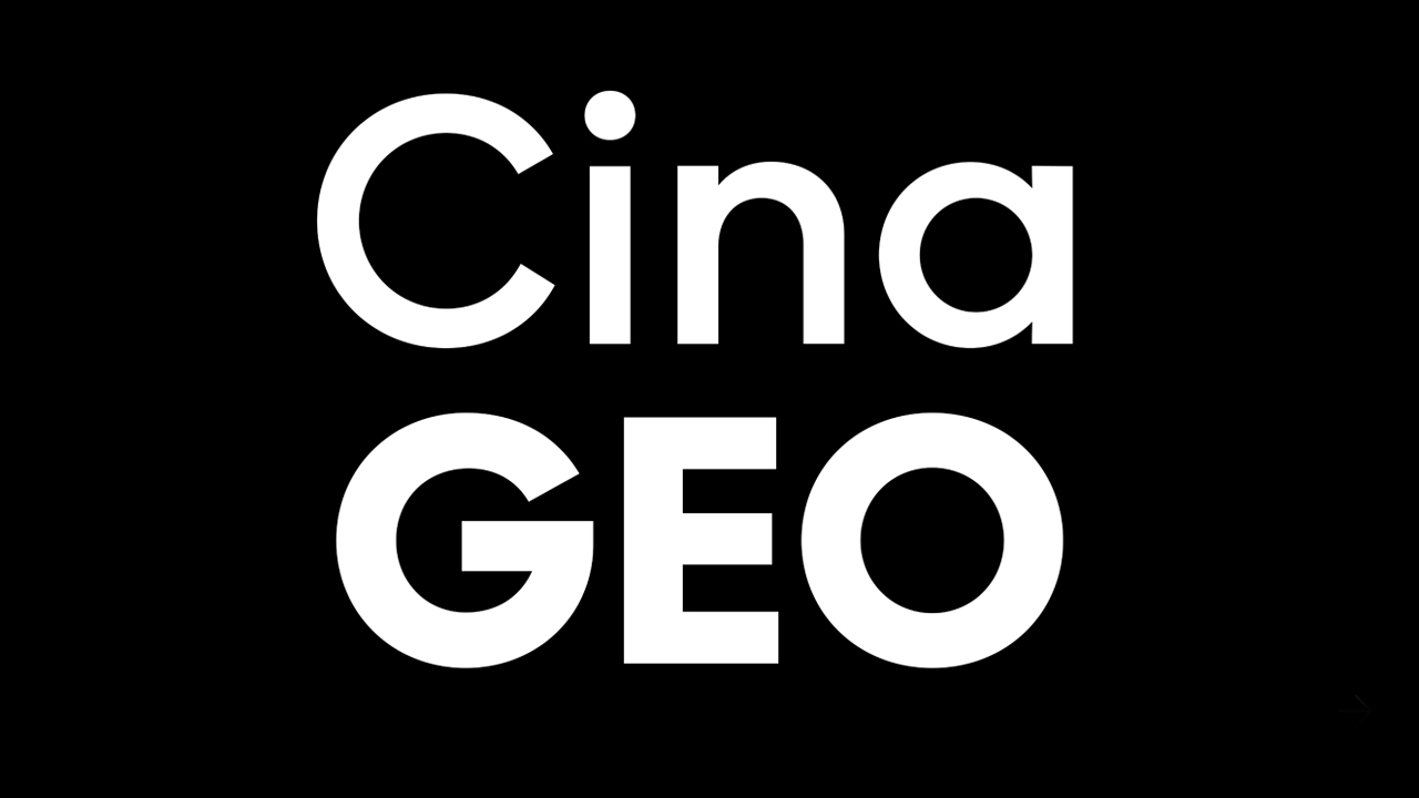 Cina GEO Typeface Family Preview 1