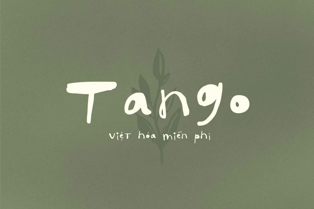Font Tango Việt Hóa