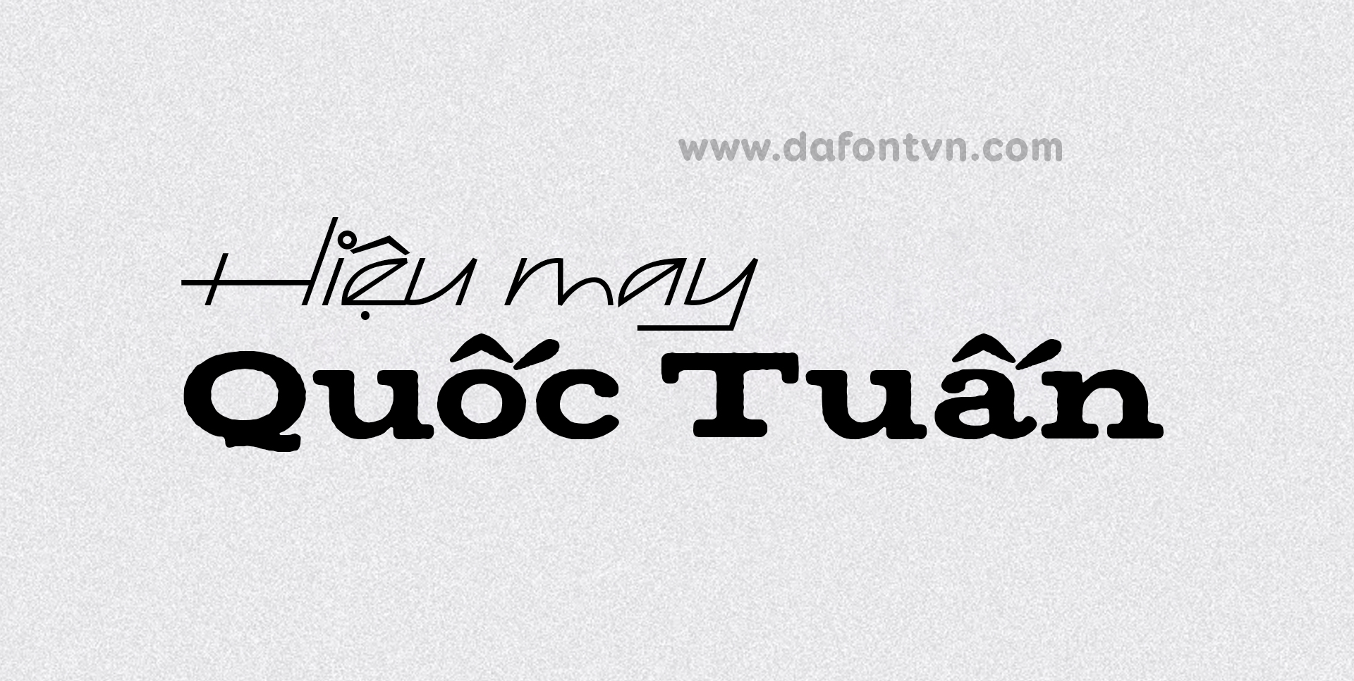 Font Việt hóa Matchbook Texture